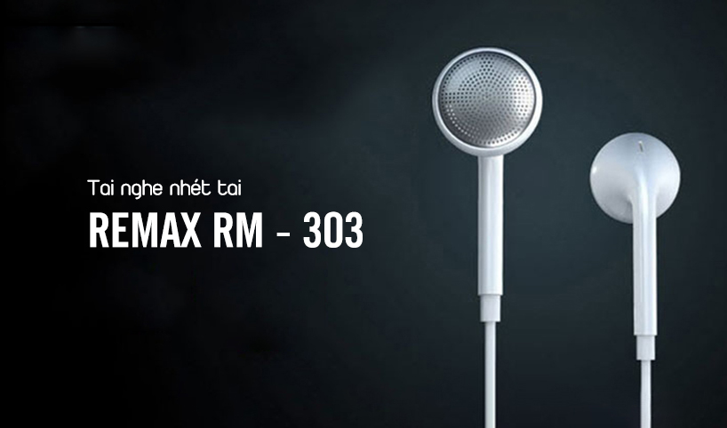 Tai nghe nhét tai Earbud Remax RM - 303 slide1